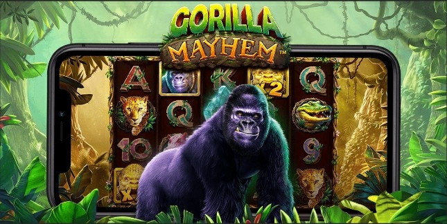  Jogo de slot, Gorilla Mayhem, Play n GO, gráficos, animações, temática selva, símbolos, Wild, Scatter, rodadas grátis, recursos de bônus, mini-jogos, tabela de pagamento, volatilidade, RTP, jogabilidade, experiência do jogador, acessibilidade, plataformas, slots online, mecânicas de jogo.